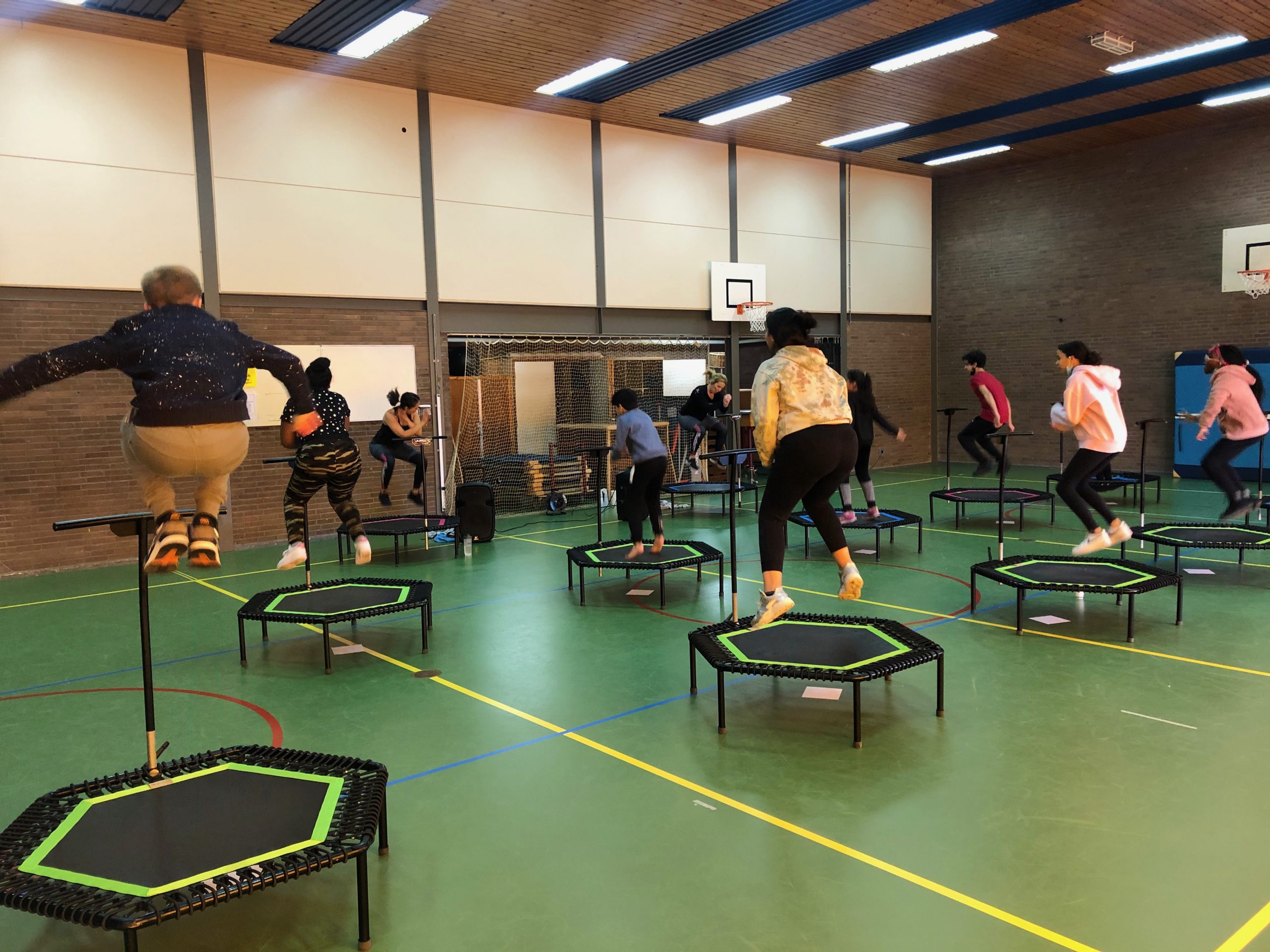 Trampoline fitness ShuffleSports